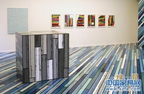 英國倫敦版畫風(fēng)格家具展 畫里畫外傻傻分不清